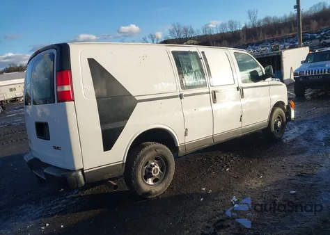 2012 GMC Savana 2500 Work Van из США, поврежденный, VIN 1GTW7FCGXC1120372